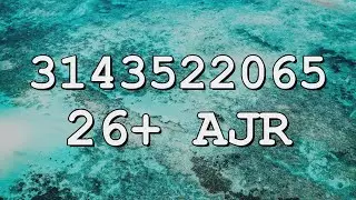 AJR Roblox Song IDs