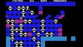 ZX Spectrum - Boulder Dash Прохождение
