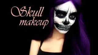 Skull Makeup Tutorial by Sabik | Halloween