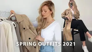 HUGE SPRING TRY ON HAUL 2021 🌷 Styling 13 Spring Outfits Ft. Everlane