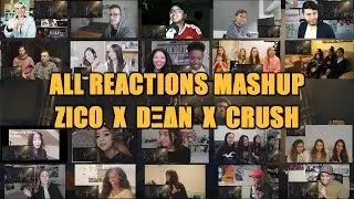 ★ALL REACTIONS MASHUP ZICO X DΞΔN X CRUSH _ BERMUDA TRIANGLE!!!!★