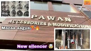 New silencer of classic 350 new generation bs6| Modification from pawan accessories | ridewithmyway