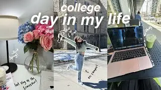 COLLEGE VLOG: school day in my life, nail appt, last class of the semester & more!