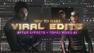 How To Make VIRAL Edits | After Effects + Topaz Video Ai TUTORIAL