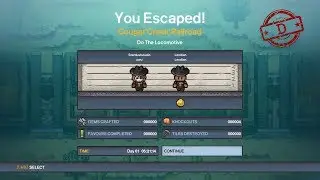 [The Escapists 2] Cougar Creek Railroad | Do the Locomotive Escape