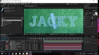 After Effects - Tutorial Chalk Effect