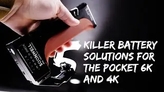 Five great battery solutions for the BLACKMAGIC POCKET 6K and 4K cinema cameras - Soonwell PH70