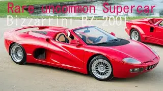 Rare uncommon Supercar Bizzarrini BZ 2001 Concept