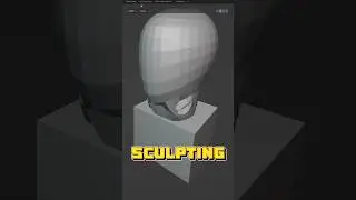 Merge Sculpting Objects in Blender 3D. Sculpting tips. #b3d #blender3d #blendertutorial