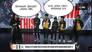 INTERVIEW RRQ MENANG LAWAN REBELION | RRQ VS RBL