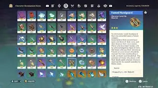 Genshin Impact - Ayaka Ascension Handguard Material Farm Route