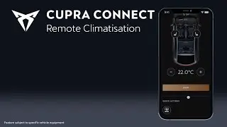 CUPRA CONNECT | How to use Remote Climatisation
