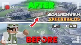 Building a Massive Modern Apartment Complex in Minecraft! | Minecraft Speedbuild Compilation #11-#20