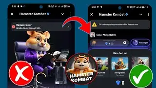 Hamster Kombat Request Error Problem | Hamster Kombat Unable to get account info problem (2024)