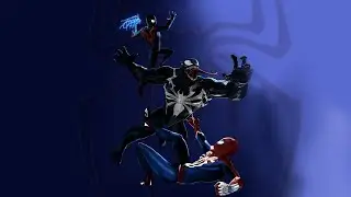 Marvel Spider-Man Speed Painting| Photoshop Digital Painting