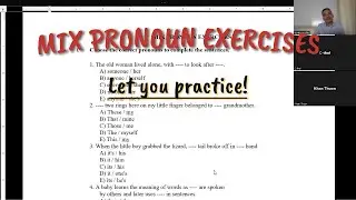 #DAY10-2: PRACTICE PRONOUN EXERCISES #study #basicgrammar #partofspeech