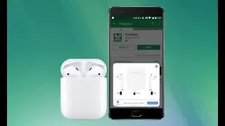 Airpods fully working with Android(Play/Pause Gesture,Double Tap,Battery Percentage etc.)