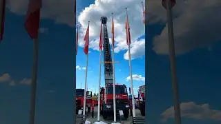 Fire ladder trucks