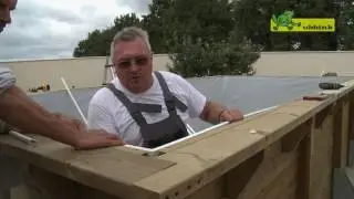 Piscine bois rectangle ubbink