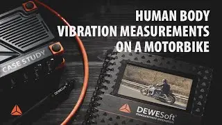 Human Body Vibration Measurements on a Motorbike With Dewesoft DAQ