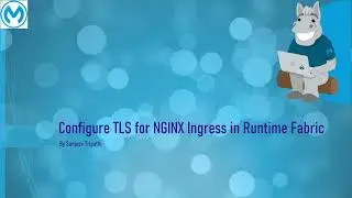 Configure TLS for NGINX Ingress in MuleSoft Runtime Fabric