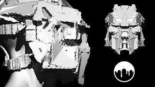Post-Apocalyptic Welded Helmet - 3D Coat Sketch - Timelapse with Commentary