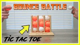 BOUNCE BATTLE With Ping Pong Balls Game Review