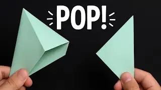 Como Fazer o MELHOR Estalinho de Papel que Estala MUITO Forte!