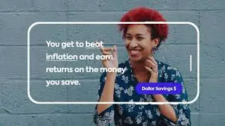 Save in Dollars or Naira and earn returns of up to 24%.