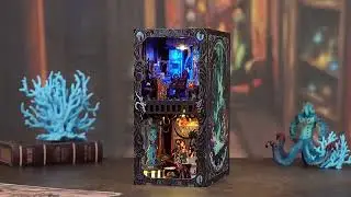 Unveil the Mystery of the Chamber of Exotic Beasts DIY Book Nook