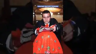 ОПАСНЫЕ ОБЫЧАИ С НОЖАМИ НА СВАДЬБЕ #ахыскатой #ahiskawedding