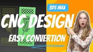 3DS MAX ഇൽ CNC DESIGN ചെയ്യാൻ ഇത്ര എളുപ്പായിരുന്നോ.?