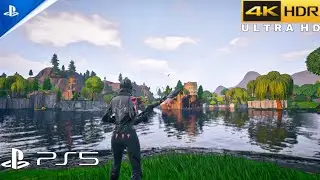 Fortnite (PS5) 4K 60FPS HDR Gameplay (Chapter 4 Season 5)