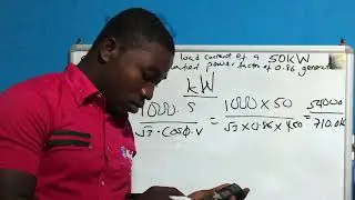 How to calculate generator’s full load current.