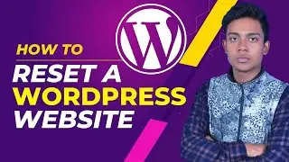 How To Reset Your WordPress site || How To Reset Your WordPress Website
