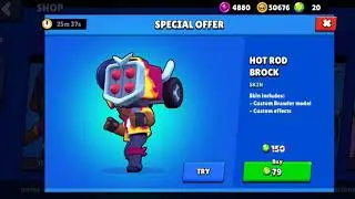 Brawl Stars- Hot Rod Brock