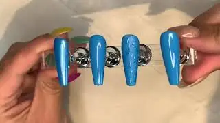Raindrops Nail Design