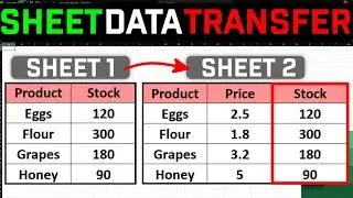 How to Pull Data from Another Sheet in Excel FAST!