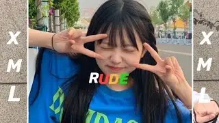 Rude || Alight motion edit XML File in the description ⬇️⬇️⬇️