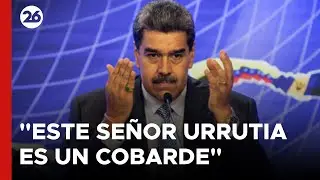 Nicolás Maduro: "Este señor Urrutia es un cobarde" #26global
