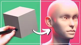 Sculpting a Female Head Tutorial | Blender 3D