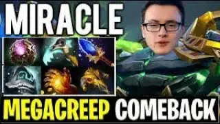 Miracle - Earth Spirit Offlane | Megacreep Comeback 7.21 | dota 2 mmr Pro Gameplay 89