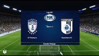 Pachuca vs Queretaro ● Liga Mx 2024 ● Gameplay Pes 2021