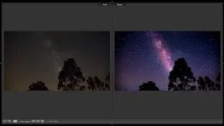 Como editar a Via láctea no Lightroom