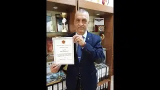Уточненный видеоролик в честь адвоката России Юрия Гусакова за шестидесятилетний возраст