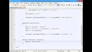 3 Concat and Slice    Javascript and JQuery
