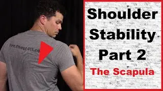 Shoulder Stabilization PaRT 2: The Scapula