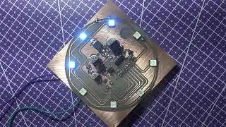 black dragon cnc SMD LED PCB test