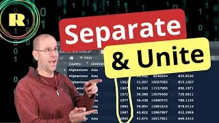 Separate and Unite - manipulate your data with R programming