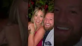 Conor mcgregor with his wife on his birthday night #shorts #ufc